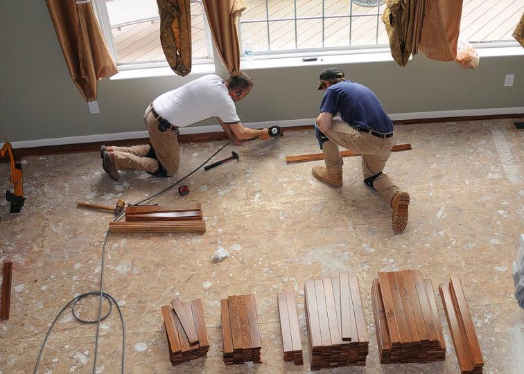 installing subflooring
