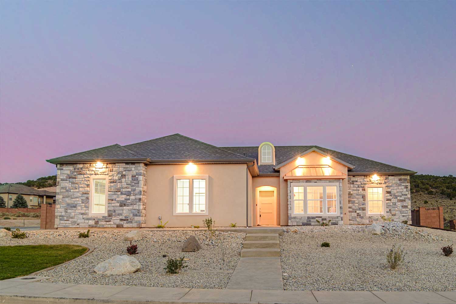 Custom home at Old Sorrel Ranch in Cedar City