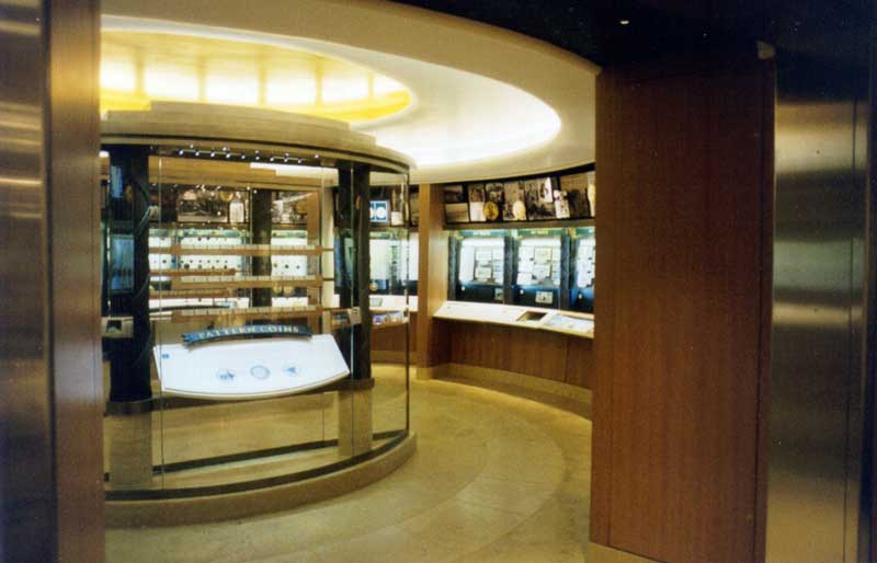 American Numismatic Museum exhibit